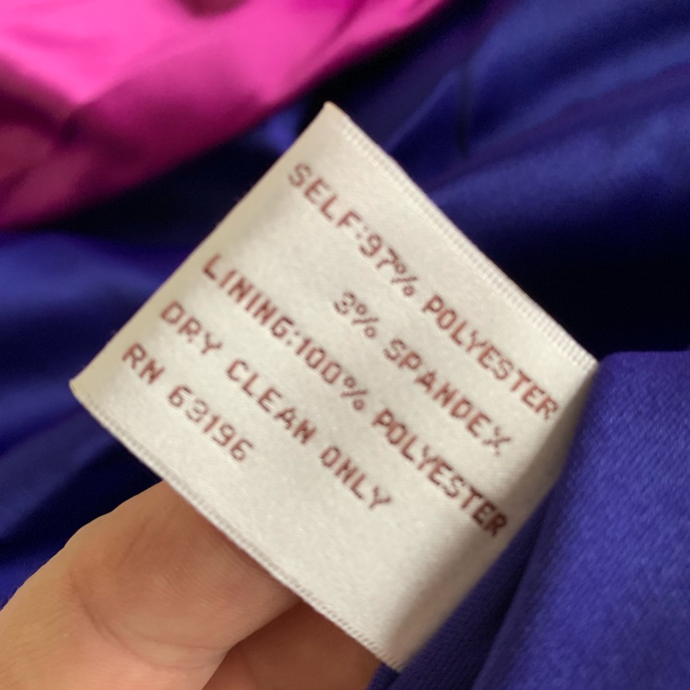 Suzi Chin by Maggy Boutique Purple Ruched Dress 10 - Picture 8 of 8